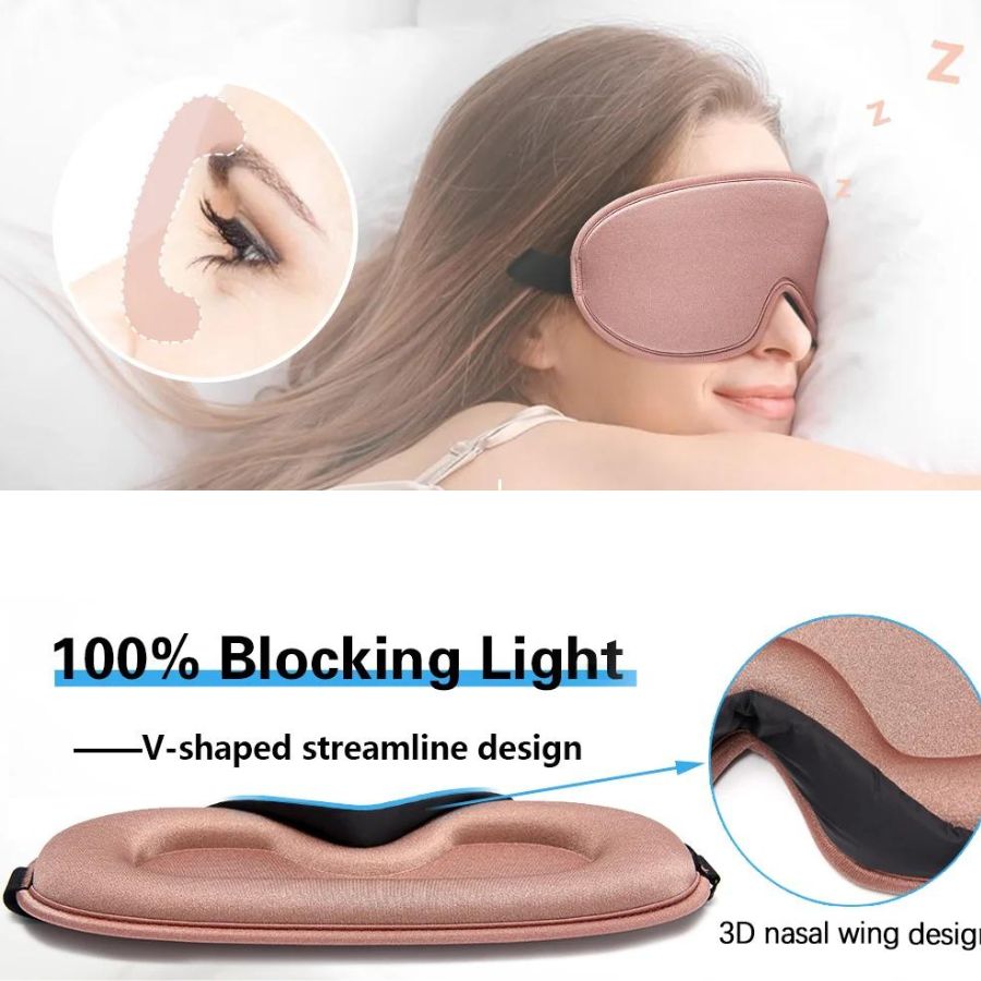 BjönSleep™ Silk Black Out Sleeping Eye Mask