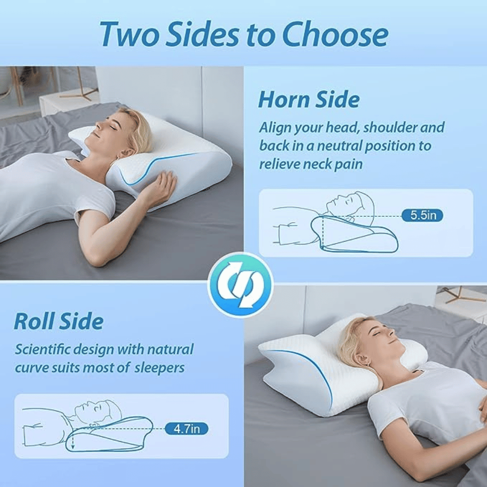 BjönSleep™ Head Pillow For Neck Pain & Sleep Apnea