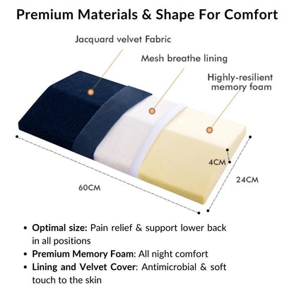 BjönSleep™ Lumbar Pillow For Lower Back Pain